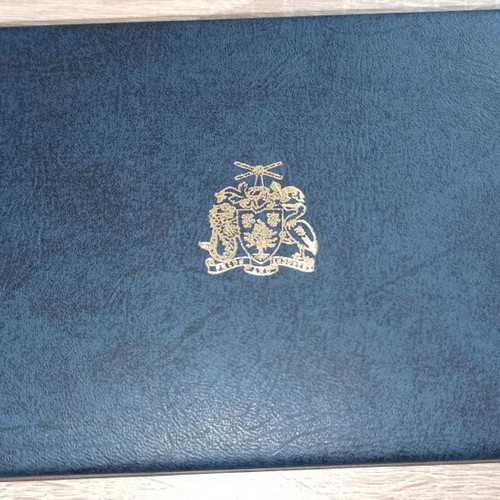 Barbados proof set 1977 like new in original case