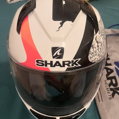 Shark SD One+ Motorcycle Helmet like new, women's XS with visor