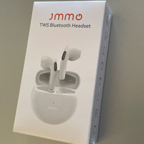 Wireless earbuds iphone like, new, pink color
