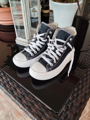 Converse shoes like new, size 36, black and white