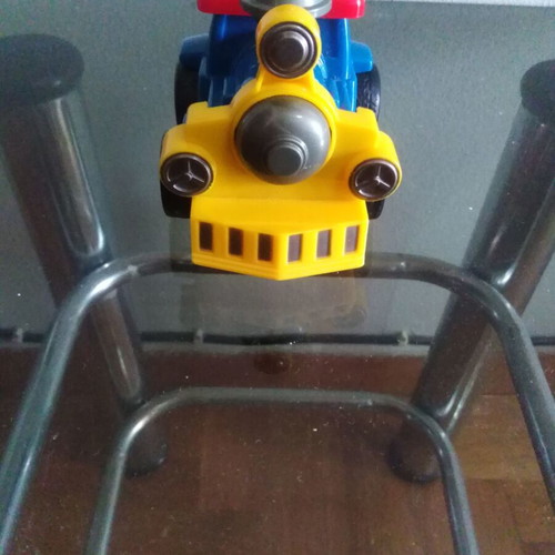 Toy train car like new with wheels for ages 1-3