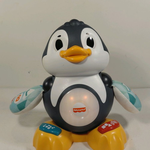 Fisher-Price Penguin Toy used, sounds work but no body movement
