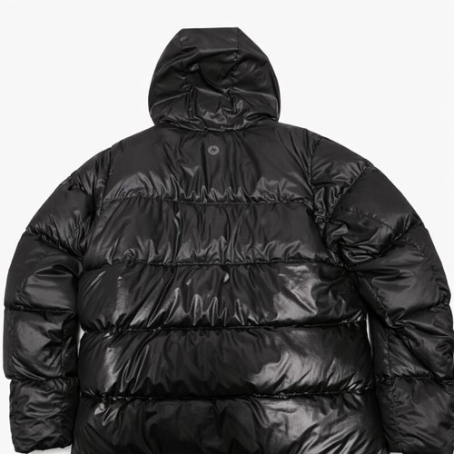 Marmot down guide jacket Large new, black