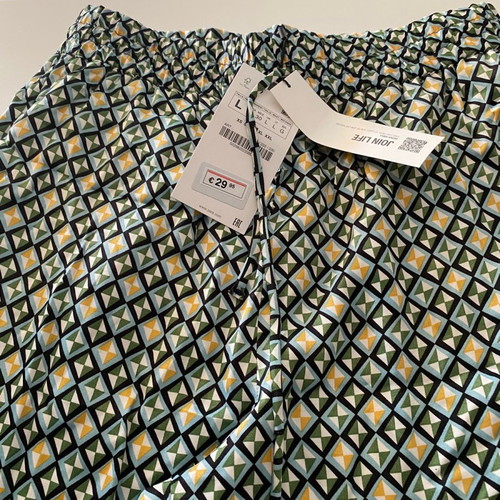Zara summer pants like new, size L