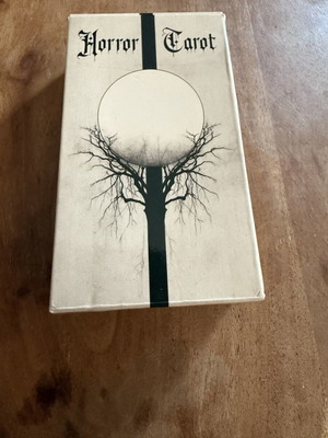 Horror Tarot cards, 10x6 cm