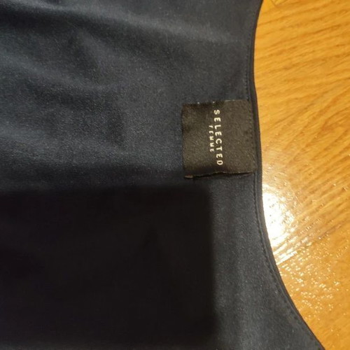 Selected Femme long dress dark blue size S like new
