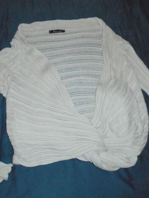 John P women's cardigan like new, one size, beige