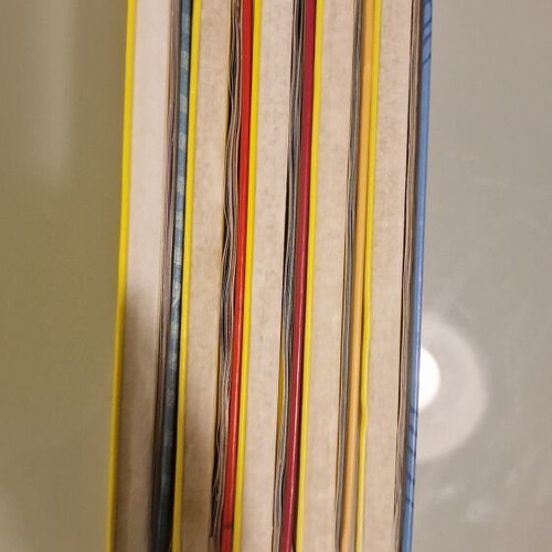 Set of 5 musical books 'O Renos' with 16 melody buttons