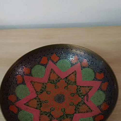 Brass decorative bowl antique like new