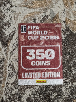 Adrenalyn 350 Coins Card 2026 new, authentic