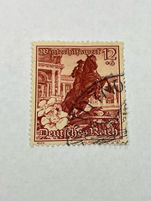 German Reich Stamp Equestrian Prince Eugene of Savoy 1938 like new
