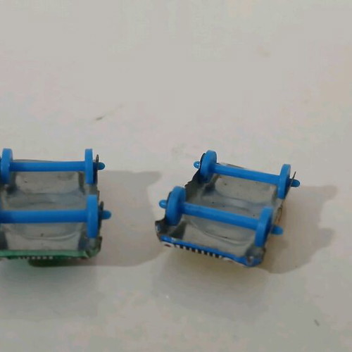 Tin toy lithographed cars used, pack of 2, 1960s
