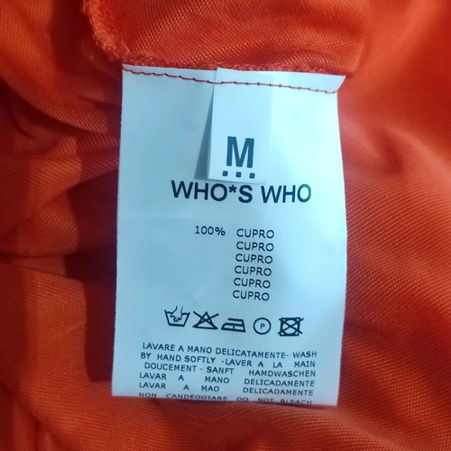 Μπλούζα Luxury Who's Who Milano πορτοκαλί καινούργια με ετικέτα