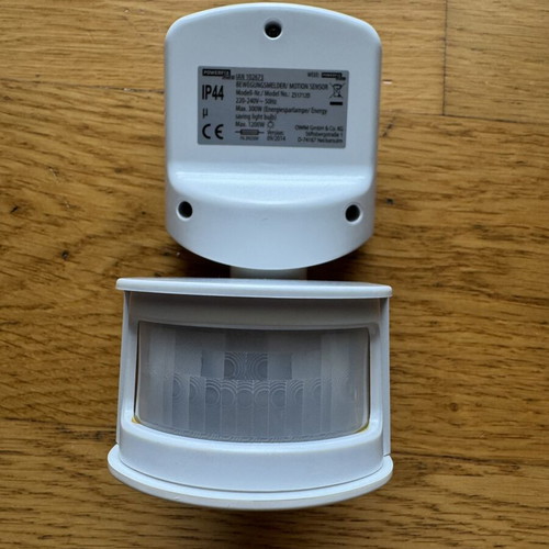 Powerfix Profi Motion Sensor PIR new, IP44 protection