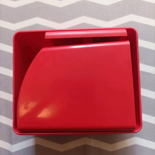 Vintage Soehnle analog scale up to 500g used, red