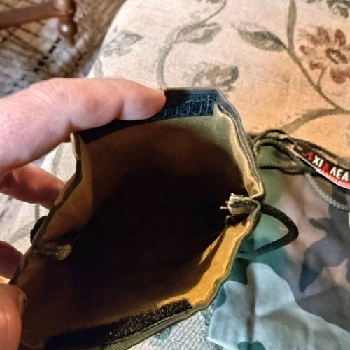 Set of 2 Achilleas camouflage pouches new