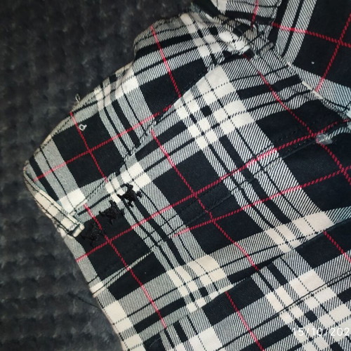 Plaid punk pants hell Bunny like new, size S
