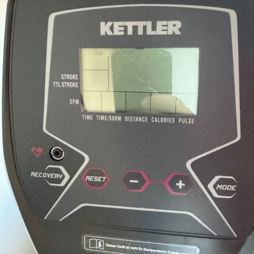 Kettler Axos Rower used rowing machine for home fitness