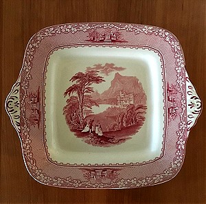 Vintage πορσελάνινο πιάτο Jenny Lind 1795 Royal Staffordshire Pottery England