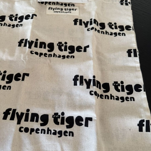 Flying Tiger Copenhagen shoulder bag new, fabric 40x35 cm
