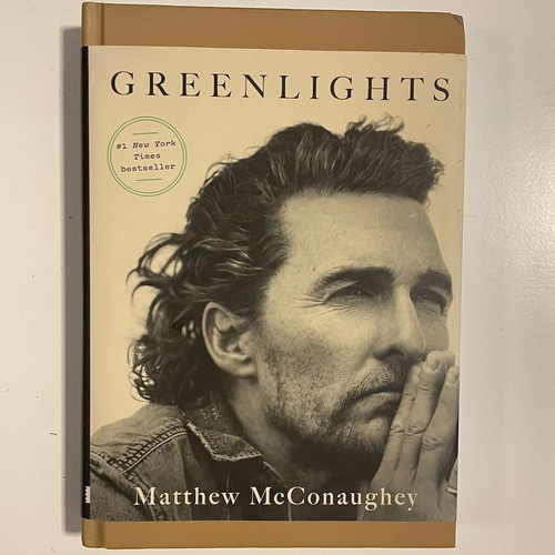 Greenlights hardcover memoir by Matthew McConaughey