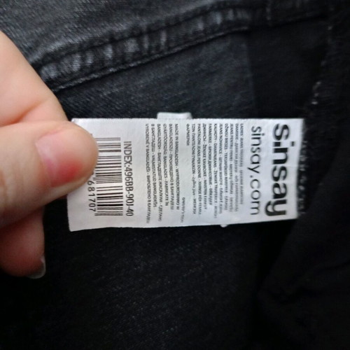 Sinsay black high waisted flare jeans brand new size L