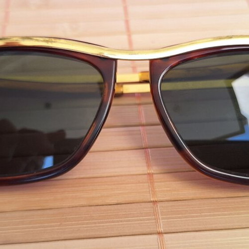 Ray Ban Olympian 2 sunglasses used, Bausch and Lomb G15 green lenses