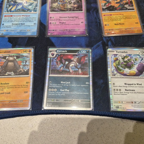 Pokemon White Flare Holo Rare Cards pack of 9 new