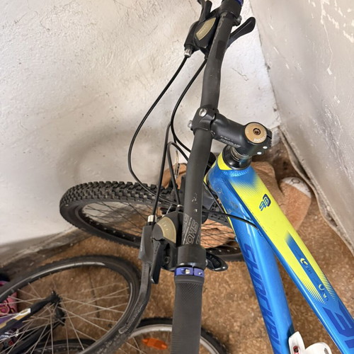 Shockblaze city bike like new, 20 inch, blue, men's