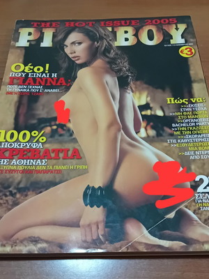 Playboy magazine November 2005 used with all posters