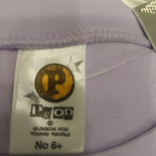 Prod cotton girls' pajamas No 6 new, black and purple