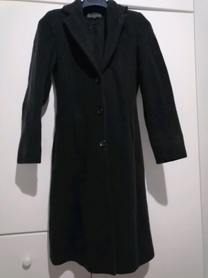 Toi & Moi wool coat used dark gray size S