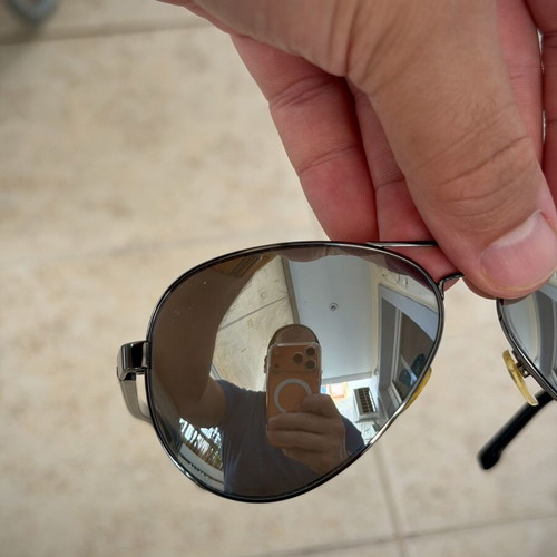 Lacoste Aviator sunglasses, black