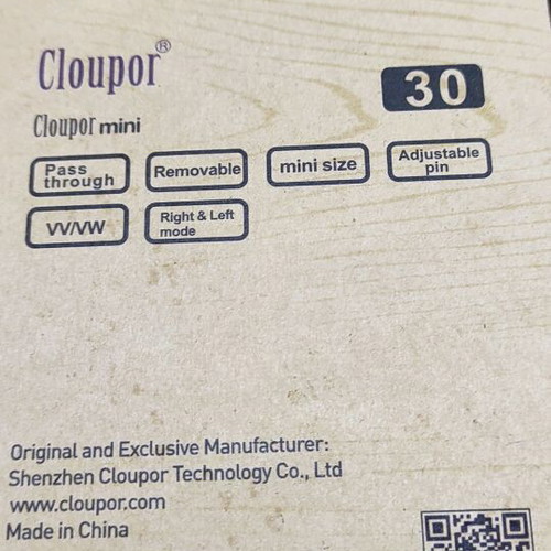 Cloupor Mini Box Mod Gold like new