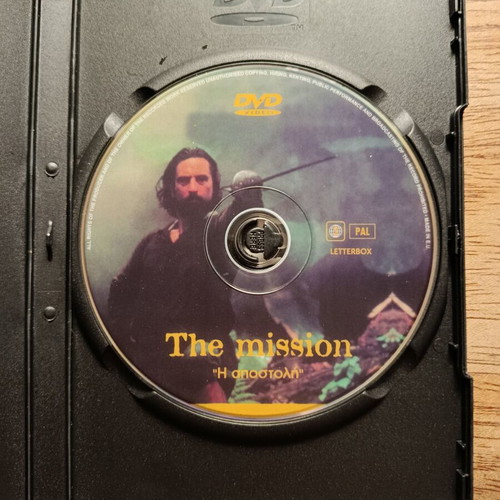 The Mission DVD used with Greek subtitles