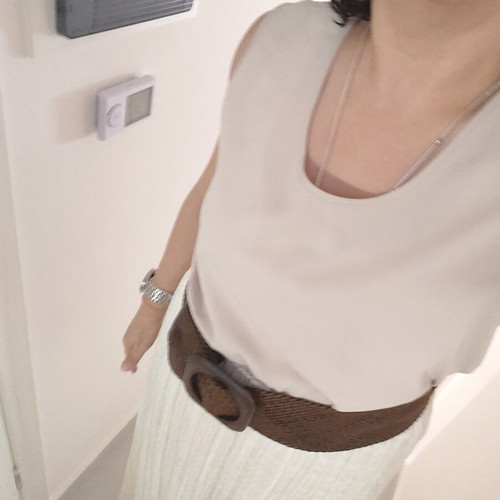 Zara skirt like new, beige, size XL
