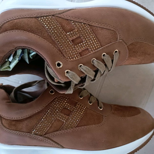 Shoes used brown size 38