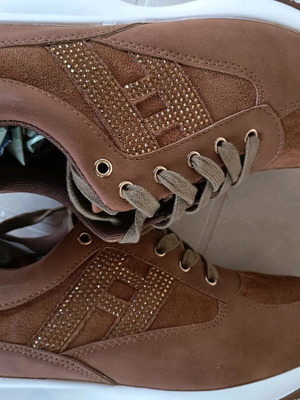 Shoes used brown size 38