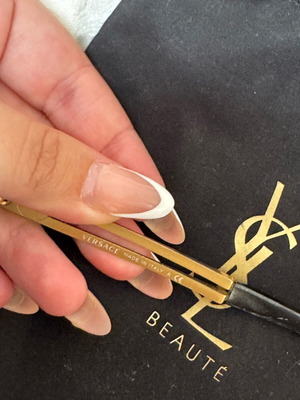 Versace sunglasses used, missing medusa detail, black and gold