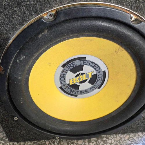 Car audio system used with Earthquake Powerhouse PH 2.5 amplifier and Bolt speakers