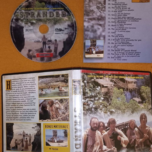Stranded DVD like new, drama adventure with subtitles