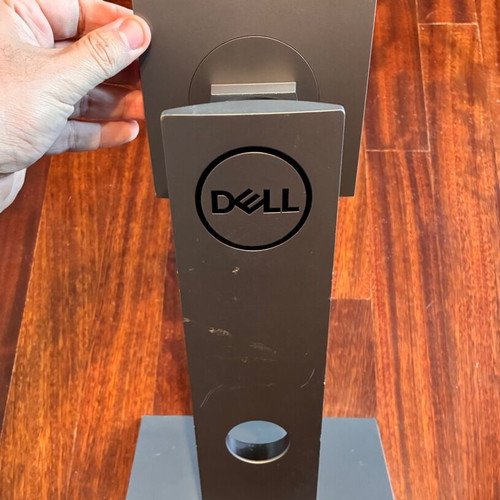 Dell U2419H monitor stand used with height and tilt adjustment