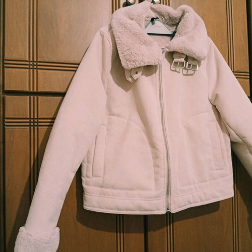 Women's jacket H&M pink size 12/L like new