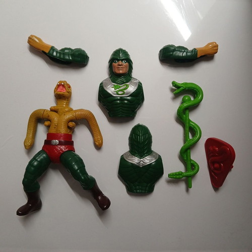MOTU Masters of the Universe King Hiss 1986 action figure used, complete
