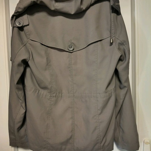 Marks and Spencer lightweight jacket like new, grey-beige, size 14