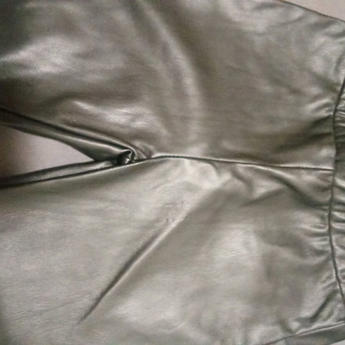 Minoti leather leggings for 6-7 years like new, black