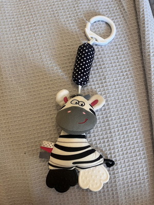 Hanging Rattle with Teether like new, 34cm