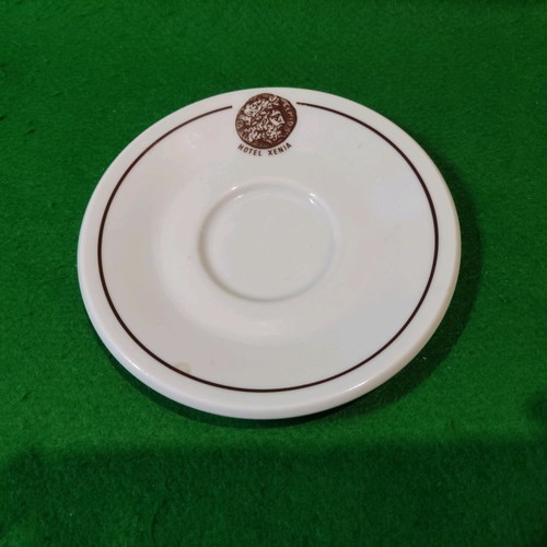 Xenia 1968 collectible porcelain saucer used