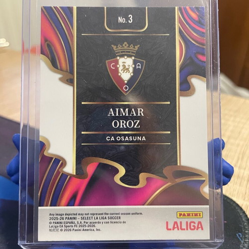 Panini Select 2025-26 La Liga Osasuna Aimar Otis Unstoppable card like new