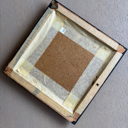 Ceramic art panel like new with abstract composition